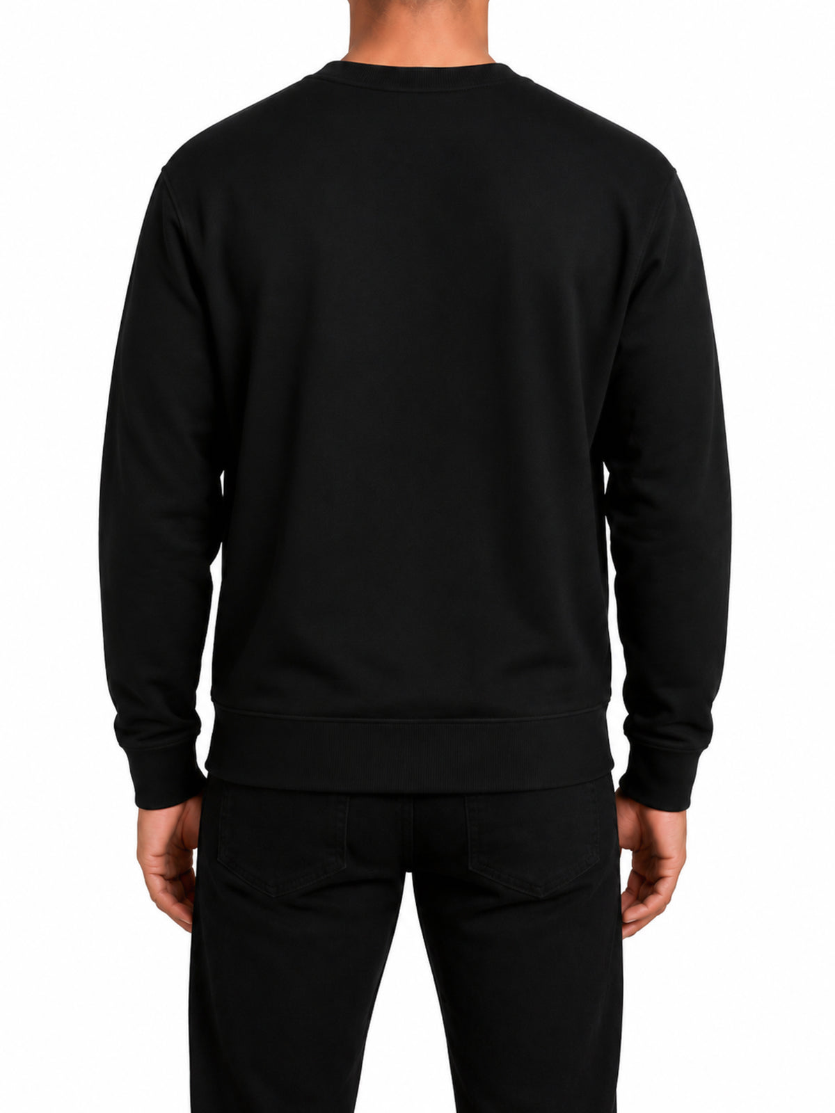 Cultura Black Puff Hyper Pink Drip Jumper