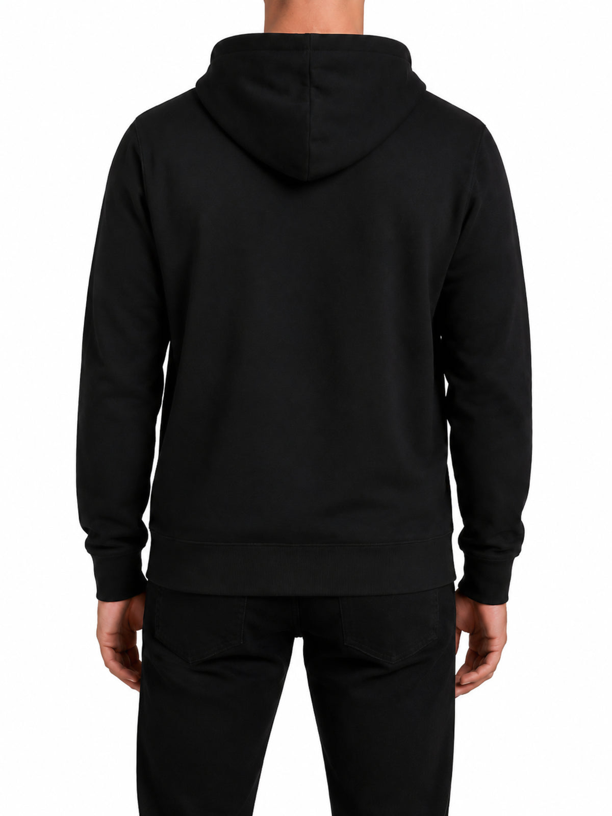 Cultura Green and Black Drip Hoodie