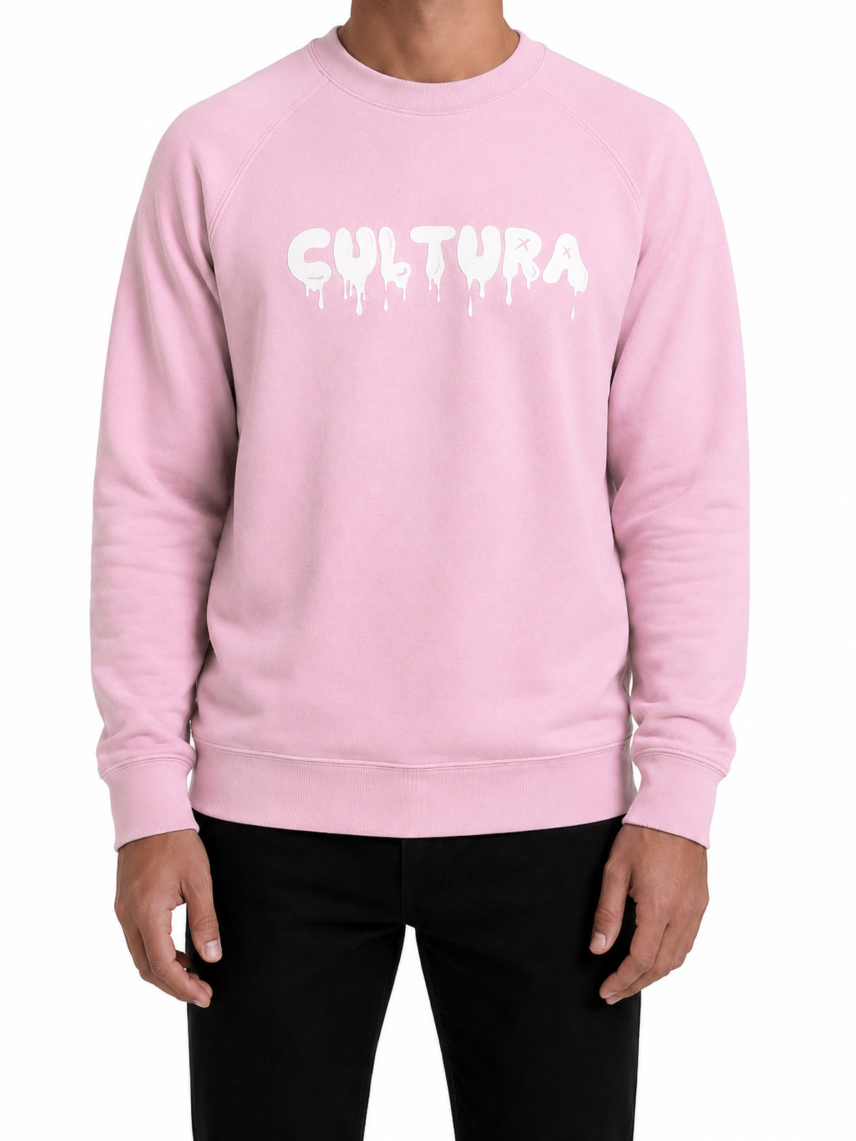Cultura Pink Puff Drip Jumper