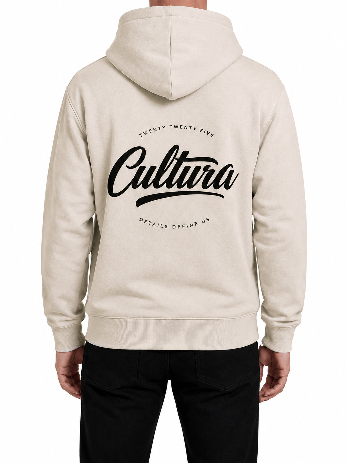 Detail Define us Hoodie - Bone