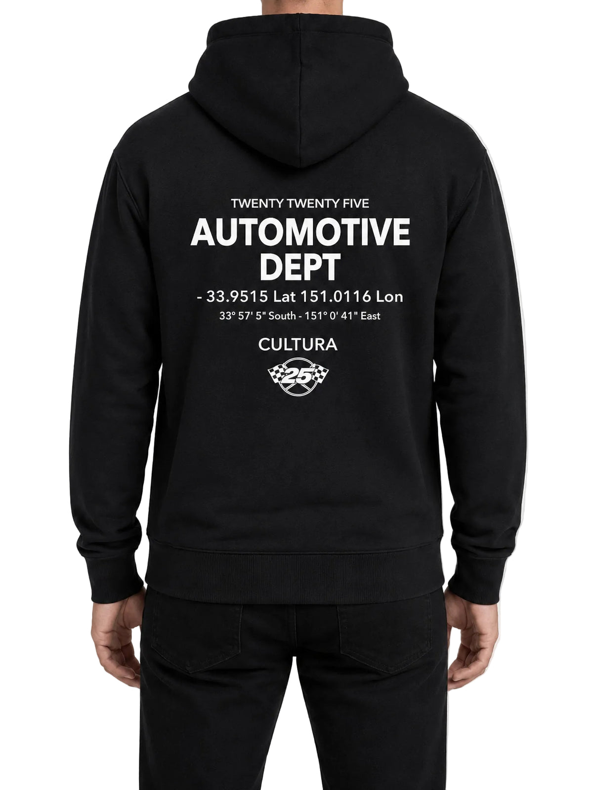 Automotive Department Hoodie - Black