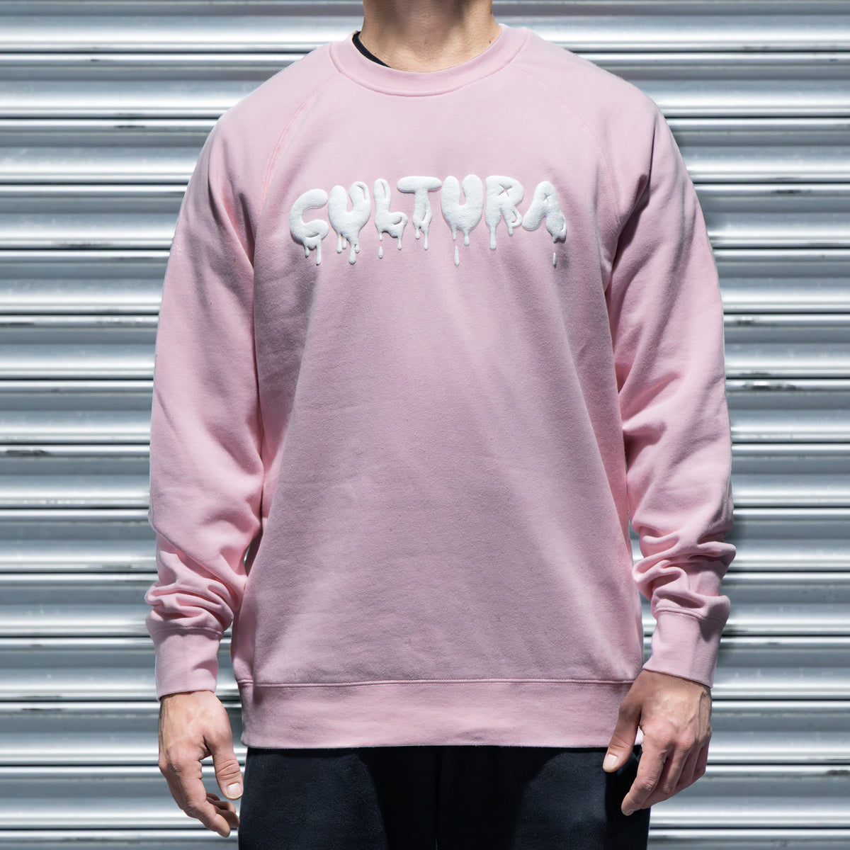 Cultura Pink Puff Drip Jumper